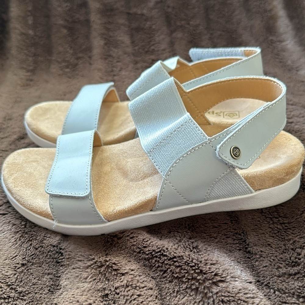 SPENCO Sanabel Orthotic Adjustable Back Strap Comfort  Sandal Sz 5 - Picture 3 of 13